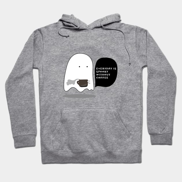 Spooky Day without Coffee Hoodie by SallySunday